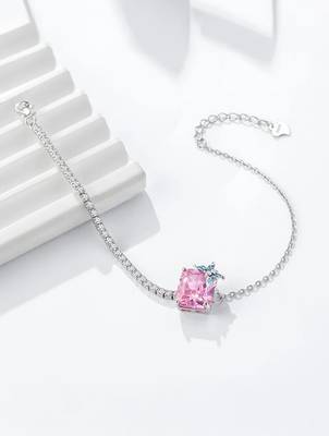 925 silver rosewing sparkle fashion bracelet 2