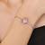 Pure 925 silver rosewing sparkle bracelet for women