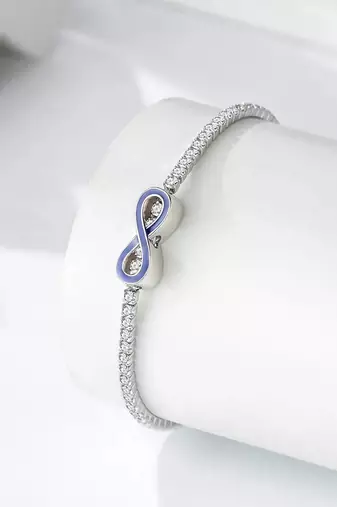 925 silver infinite grace fashion bracelet