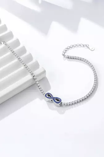 925 silver infinite grace fashion bracelet