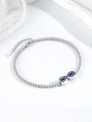 925 silver infinite grace fashion bracelet 4