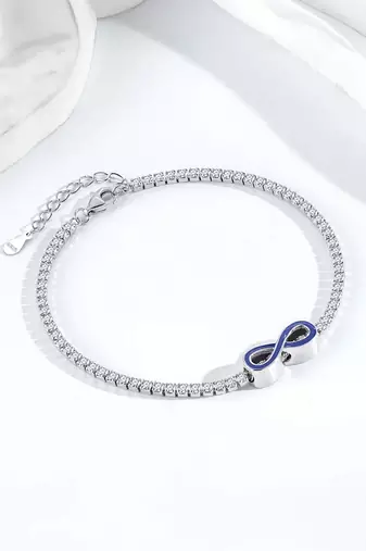 925 silver infinite grace fashion bracelet