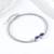 Pure 925 silver infinite grace bracelet for women