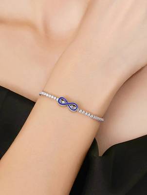 925 silver infinite grace fashion bracelet 5