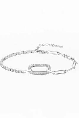 925 silver pin fashion bracelet 1