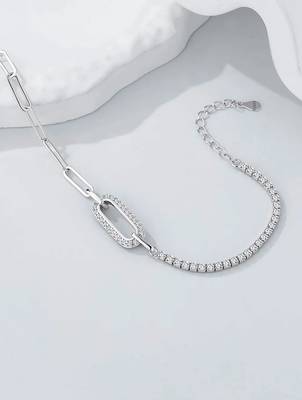 925 silver pin fashion bracelet 2