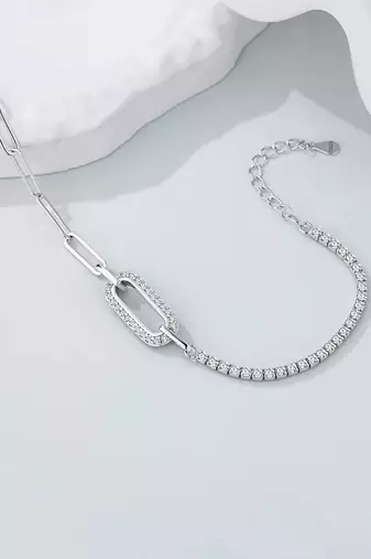 925 silver pin fashion bracelet