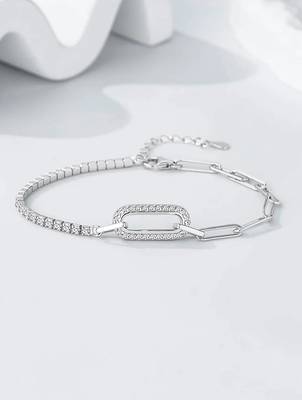925 silver pin fashion bracelet 4