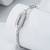 Pure 925 silver pin bracelet for women