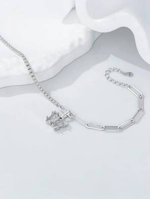 925 silver butterfly fashion bracelet 2