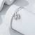 Pure 925 silver butterfly bracelet for women