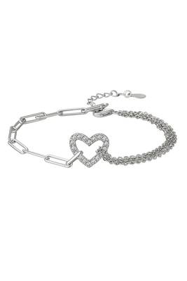 925 silver heart fashion bracelet 1
