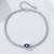 Pure 925 silver evil eye bracelet for women