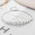 Pure 925 silver pearl bracelet for women
