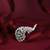 Pure 925 silver majestic peacock brooch