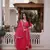 Pink Mul Chanderi with Beads Embroidered work kurti pant dupatta