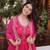 Pink Readymade Mul Chanderi with Beads Embroidered work  kurti-pant-dupatta
