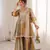 Golden Designer Top Sharara