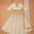 off white silk blend embroidered lehenga set