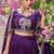 Womens New Stylish Embroidery sequence with thread work Lehenga Set