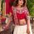 Womens New Wedding Wear Embroidery cording sequence with thread work Lehenga Set