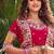 Womens New Wedding Wear Embroidery cording sequence with thread work Lehenga Set