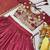 Womens New Wedding Wear Embroidery cording sequence with thread work Lehenga Set