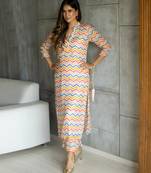Muslin printed 2 piece set