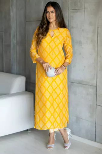 Muslin printed 2 piece set