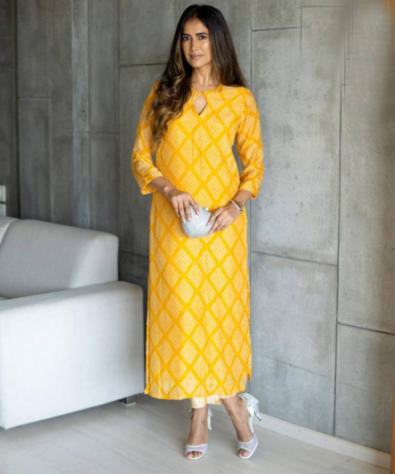 Muslin printed 2 piece set
