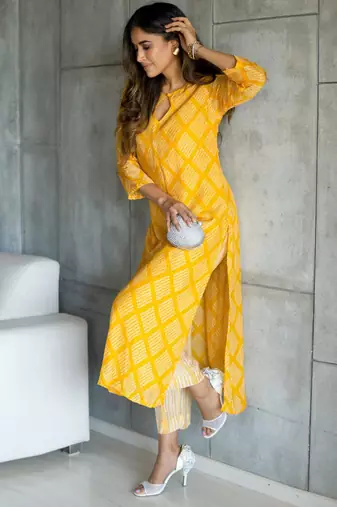 Muslin printed 2 piece set