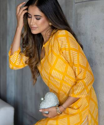 Muslin printed 2 piece set 3