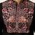 Black viscose silk multi color thread with sequence embroidered work kurta bottom