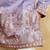 Lavender viscose silk multi thread & sequence embroidered work kurta