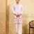 White khadi silk multi thread & sequence embroidered work kurta