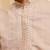 Beige viscose silk multi thread & sequence embroidered work kurta