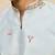 Pistachio viscose silk multi thread & sequence embroidered work kurta