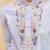 Sky blue viscose silk multi thread & sequence embroidered work kurta