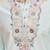 Pistachio viscose silk multi thread & sequence embroidered work kurta