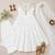 white silk blend embroidered anarkali gown set with dupatta