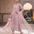 Womens new soft net with heavy embroiedery with sequence work  kurta set