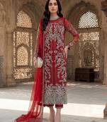 Womens new soft net with heavy embroiedery with sequence work  kurta set