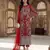 Womens new soft net with heavy embroiedery with sequence work  kurta set
