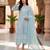 Womens new soft net with heavy embroiedery with sequence work  kurta set