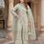 Womens new net with heavy embroiedery  with sequence work kurta set