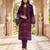 Womens new net with heavy embroiedery  with sequence work kurta set