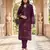 Womens new net with heavy embroiedery  with sequence work kurta set