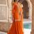 Womens new trendy silk with heavy embroiedery with sequence work kurta set