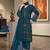 Womens new net with heavy embroiedery  with sequence work kurta set