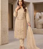 Womens silk with heavy embroiedery with sequence work kurta set